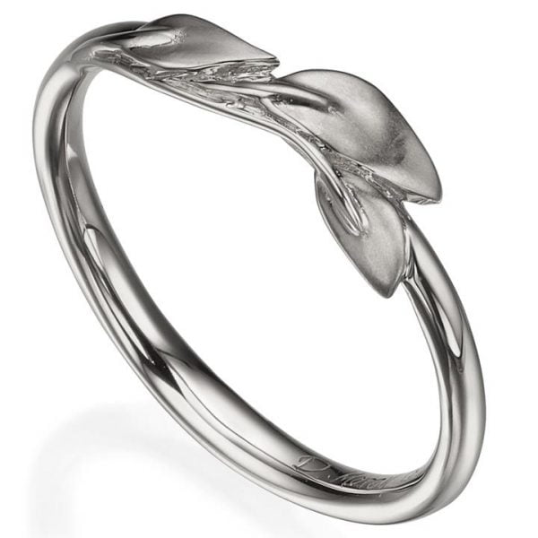 Leaves Ring #1 Platinum Ring Catalogue