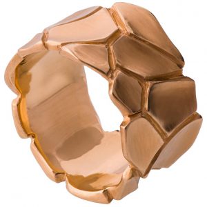 Parched Earth Wedding Band Rose Gold 2 Catalogue