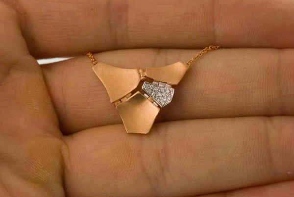 Parched Earth Pendant Rose Gold and Diamonds Catalogue