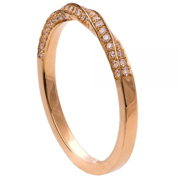 Mobius Diamond Ring Rose Gold 2 Catalogue