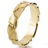 Parched Earth Wedding Band Yellow Gold