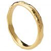טבעת נישואין ייחודית עשויה זהב אדום Wrap #2 טבעות נישואין