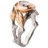 Twig and Leaf Engagement Ring Yellow Gold and Diamond 8 Catalogue