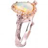 Opal Ring Rose Gold