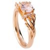 טבעת נישואין משובצת יהלומים בסגנון וינטאג' עשויה פלטינה ENG #21 טבעות אירוסין