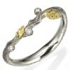 Twig and Leaf Wedding Band Yellow Gold 31 Catalogue