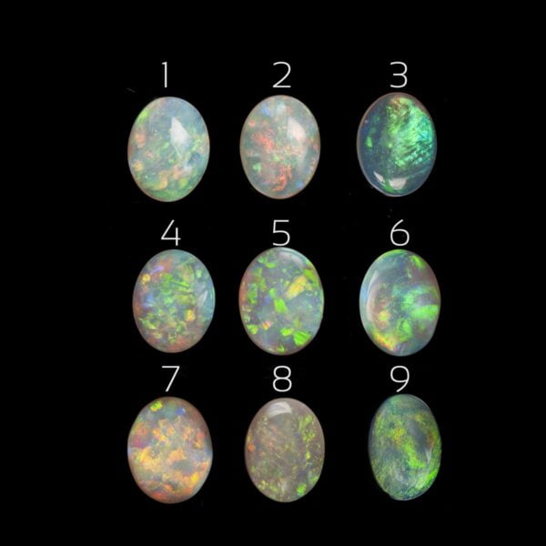 Opal Celtic Engagement Ring Platinum 10 Catalogue