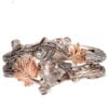 Twig and Maple Leaf Raw Diamond Bridal Set Platinum and Rose Gold Catalogue