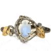 Marquise Cut Diamond Twig Engagement Ring Platinum Catalogue
