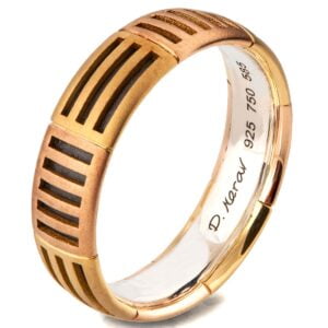Men’s Wedding Band Yellow and Rose Gold Catalogue