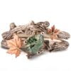 Twig and Maple Leaf Bridal Set Platinum and Moss Agate Catalogue