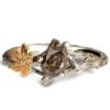 Twig and Maple Leaf Engagement Ring Rose Gold and Rustic Salt & Pepper Diamond Catalogue