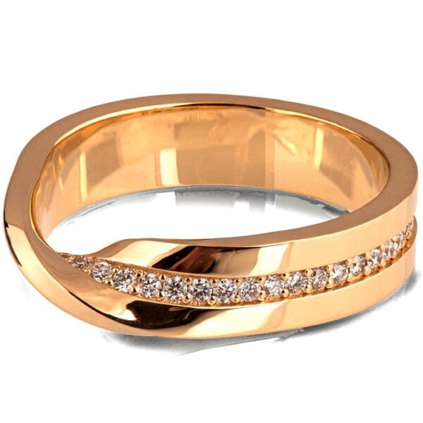 Mobius Diamond Ring Rose Gold Catalogue