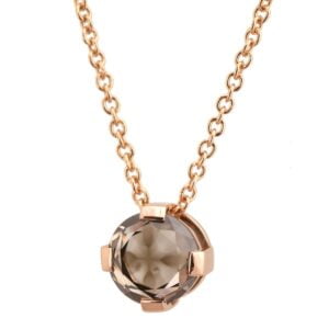 Rose Gold Asteriated Trapiche Diamond Pendant Catalogue