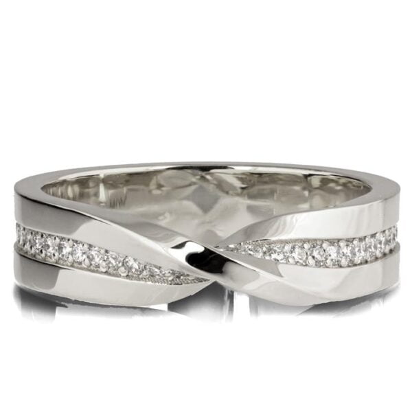 Mobius Diamond Ring Platinum Catalogue