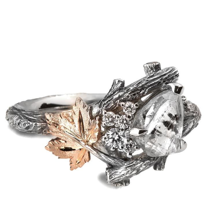 Uncut Diamond Engagement Ring 2024 | www.houwelings.com
