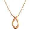 Solid White Gold Small Mobius Pendant Catalogue
