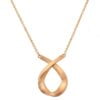 Solid White Gold Large Mobius Pendant Catalogue