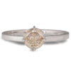 Hidden Cross Diamond Gold and Platinum Engagement Ring Catalogue