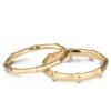 His & Hers Rose Gold Bamboo Wedding Rings Catalogue