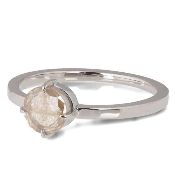 Hidden Cross Diamond Platinum Engagement Ring Catalogue