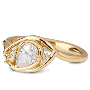 Twisting Vines Diamonds Engagement Ring Engagement Rings