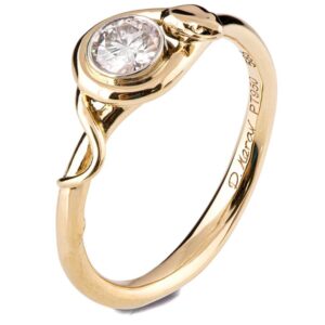Diamond Snake Ring Engagement Rings